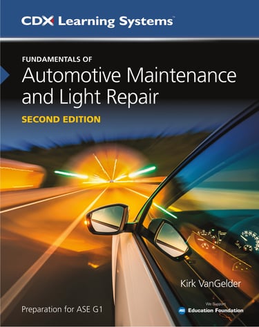 Fundamentals of Automotive Maintenance and Light Repair 2e CDX_MQL